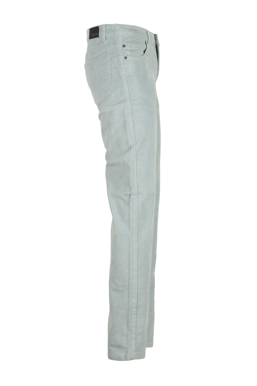 Pantalone 5 tasche in velluto elasticizzato 2000 righe