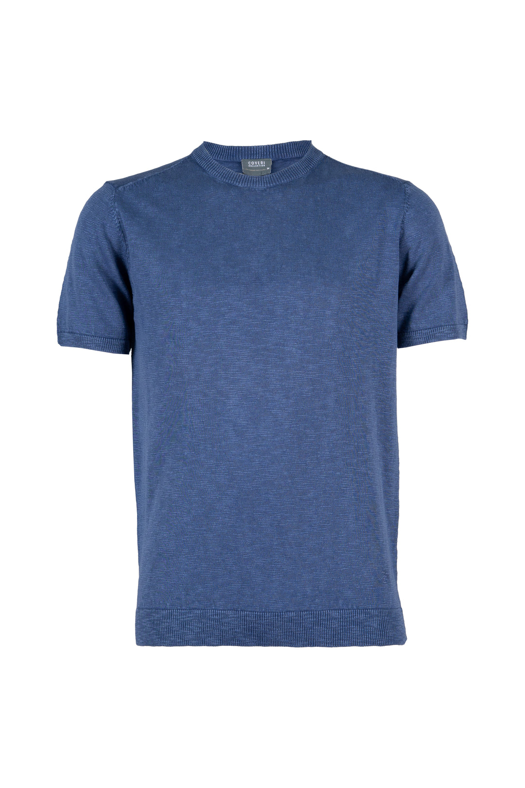 T-shirt Coveri Collection in cotone slub girocollo