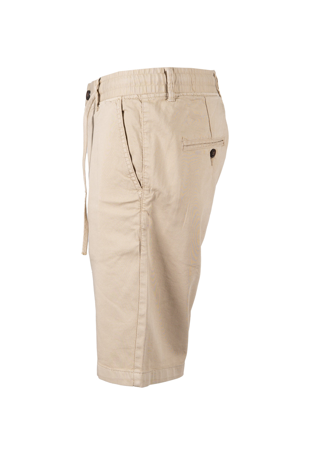 Bermuda uomo Coveri Collection tasca america con coulisse in cotone elasticizzato a trama nido d'ape