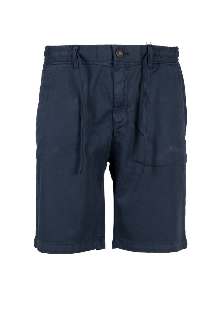 Bermuda uomo Coveri Collection tasca america con coulisse in cotone elasticizzato a trama nido d'ape