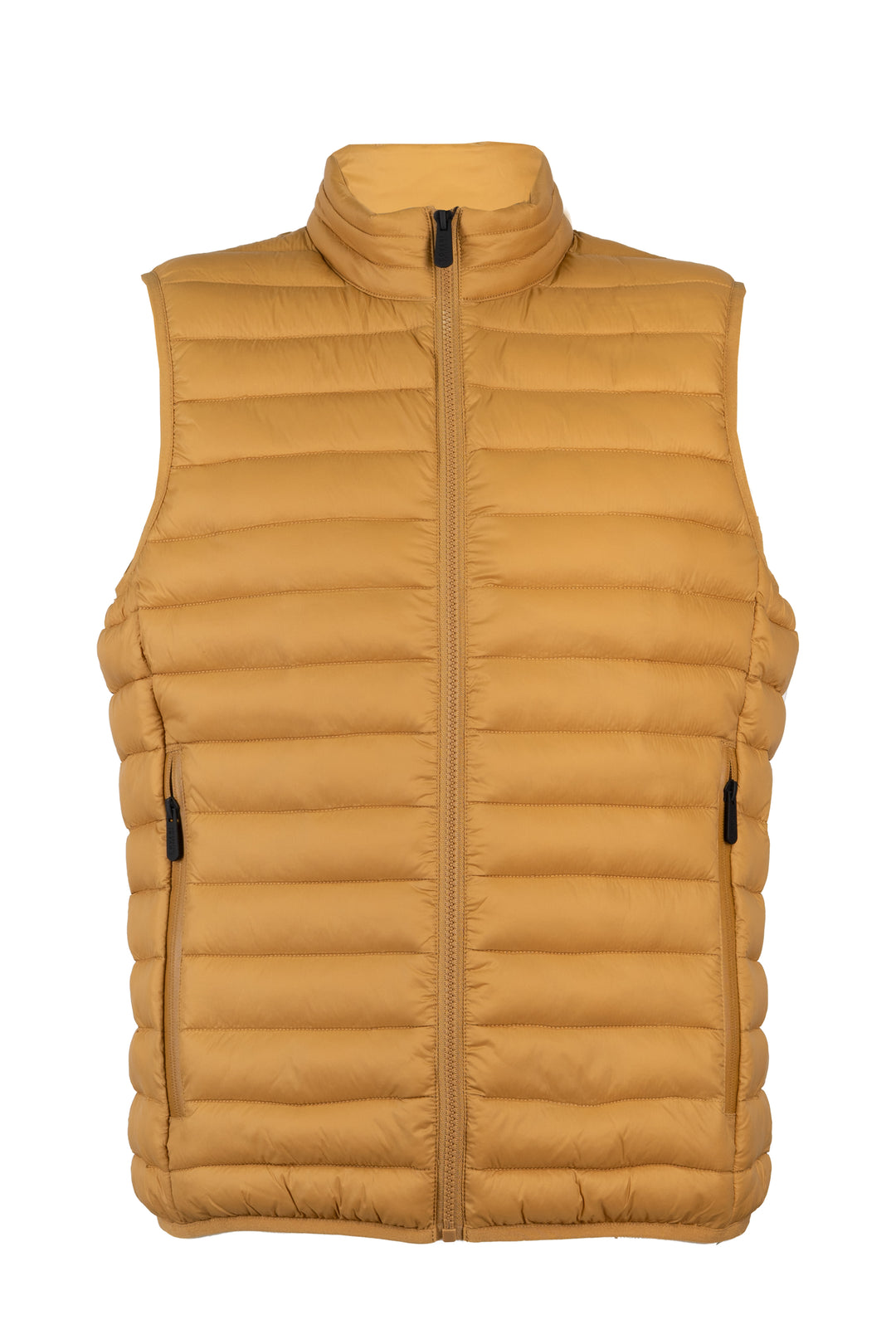 Gilet imbottito 100 gr full zip con interno in contrasto cromatico