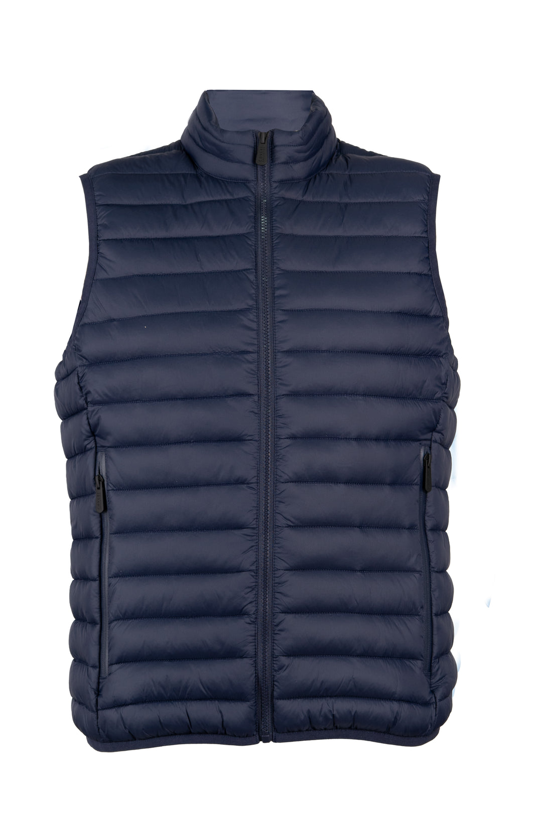 Gilet imbottito 100 gr full zip con interno in contrasto cromatico