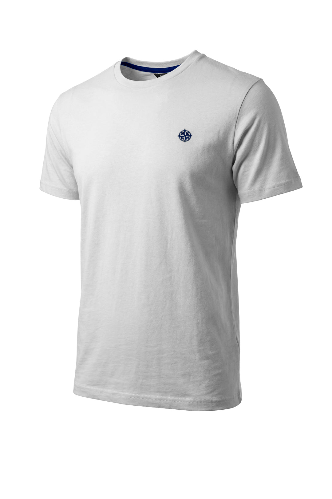 T-shirt uomo Coveri Collection manica corta con ricamo rosa dei venti sul cuore
