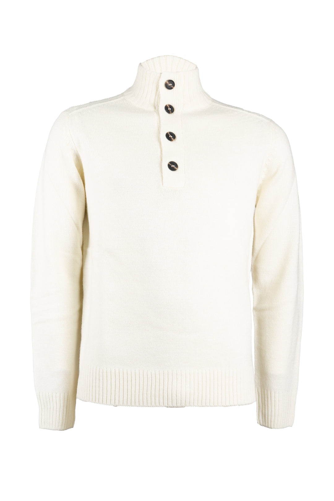 Pullover uomo Coveri Collection collo alto con bottoni