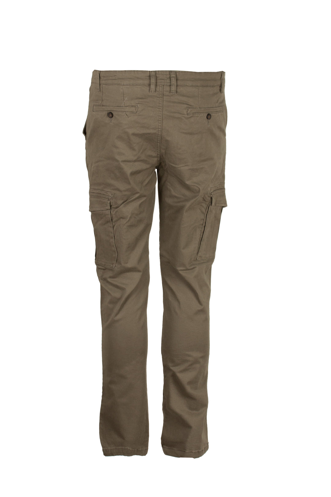 Pantalone tasca america con tasconi in twill elasticizzato