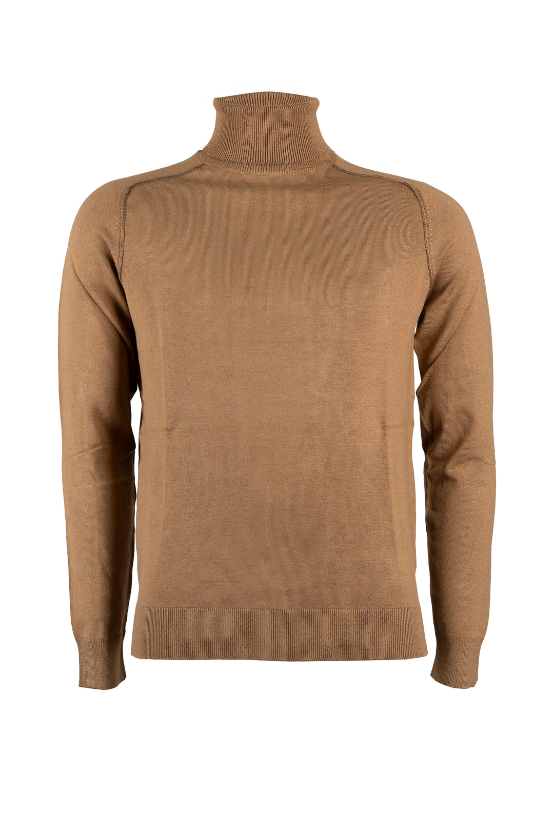 Dolcevita uomo Coveri Collection con girocollo e toppe ai gomiti in maglia vanisé