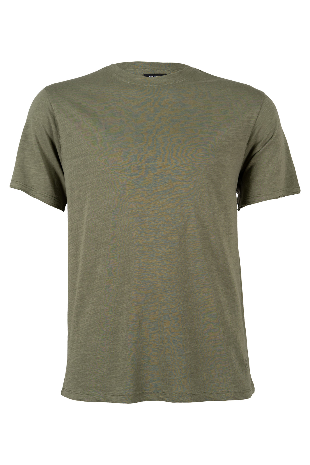 T-shirt uomo girocollo Coveri Collection rough cuttin in cotone fiammato