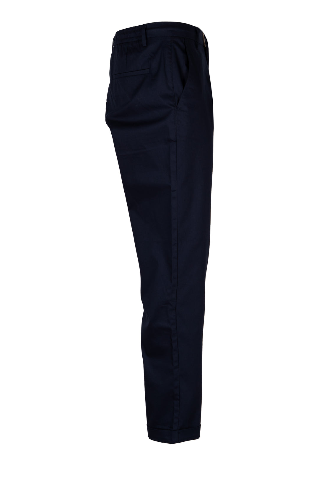 Pantalone uomo chino Coveri Collection in twill elasticizzato tech stretch con coulisse