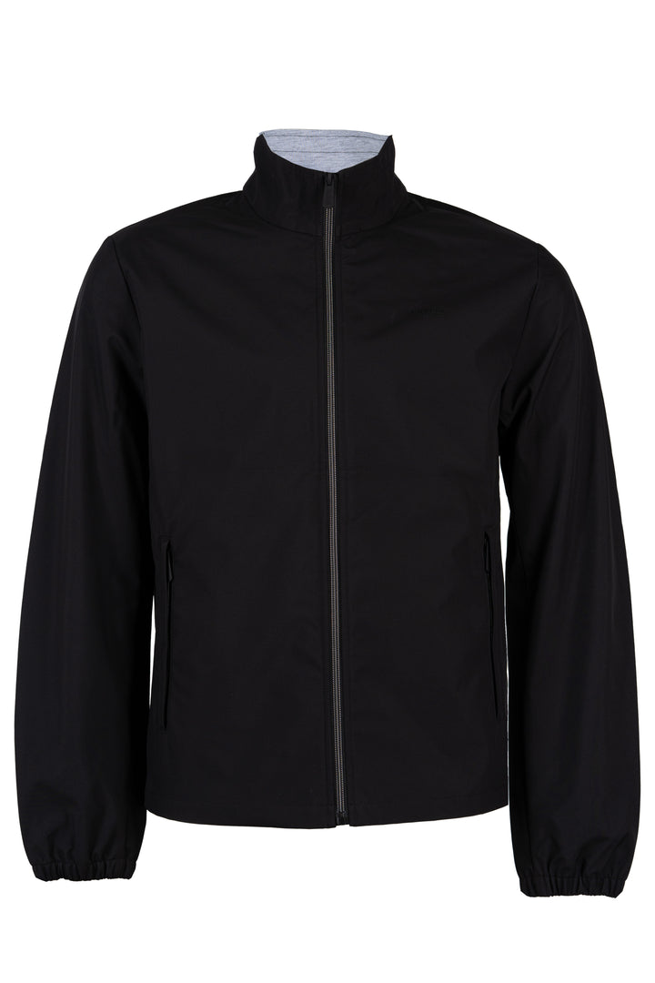 Giubbino uomo Coveri Collection soft shell foderato in tessuto grigio melange con tasche laterali