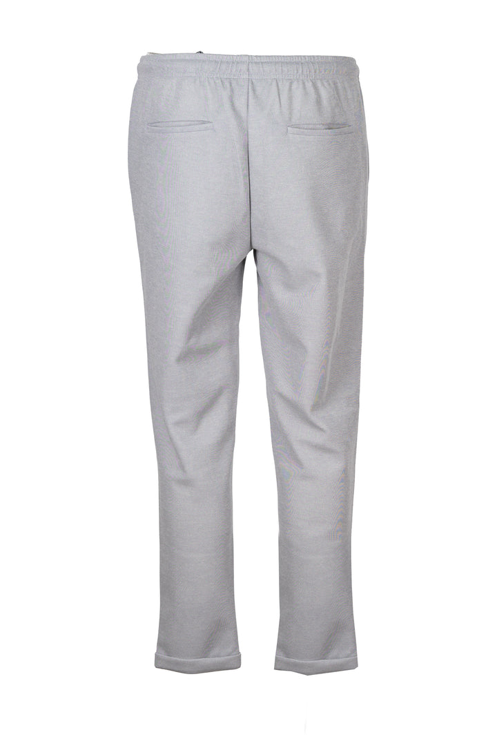 Jogger uomo Guru piquet texture in misto cotone con coulisse