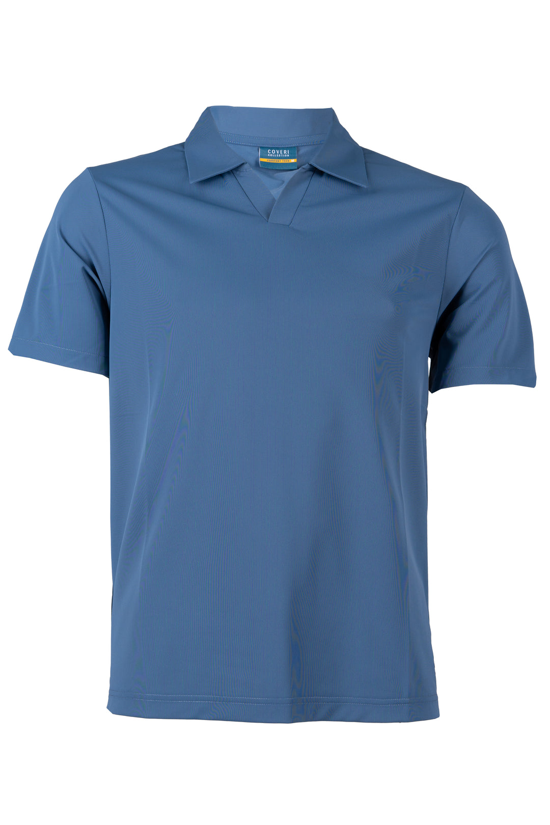 Polo uomo Coveri Collection manica corta con collo derby in micropiquet tecnologia NO STIRO