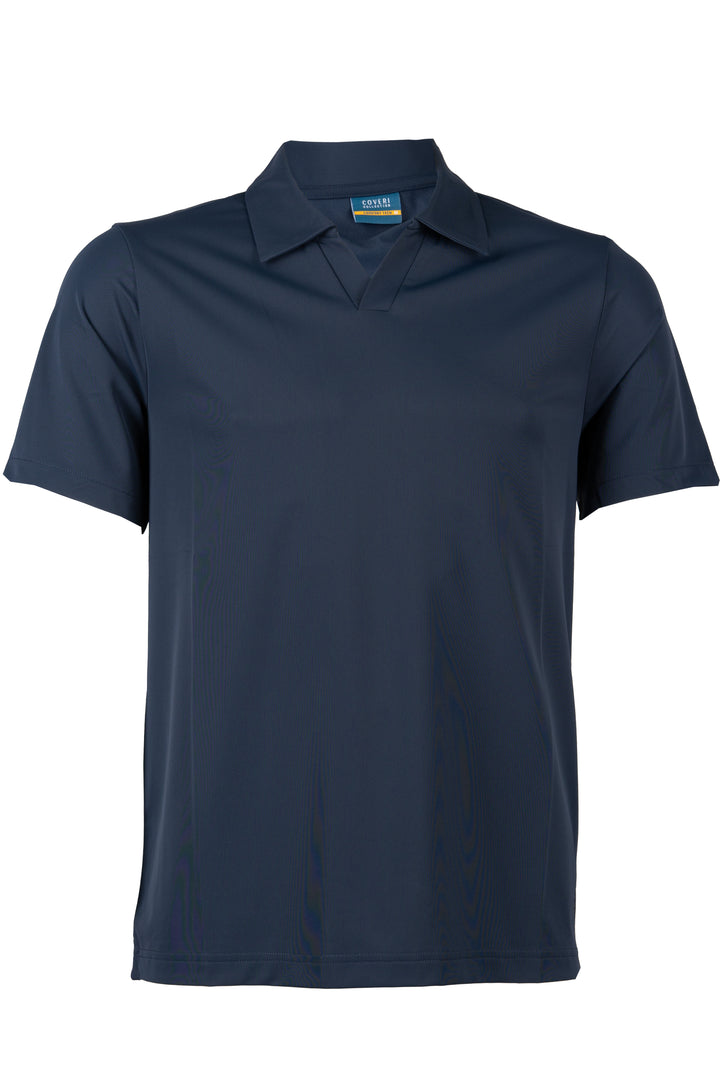 Polo uomo Coveri Collection manica corta con collo derby in micropiquet tecnologia NO STIRO