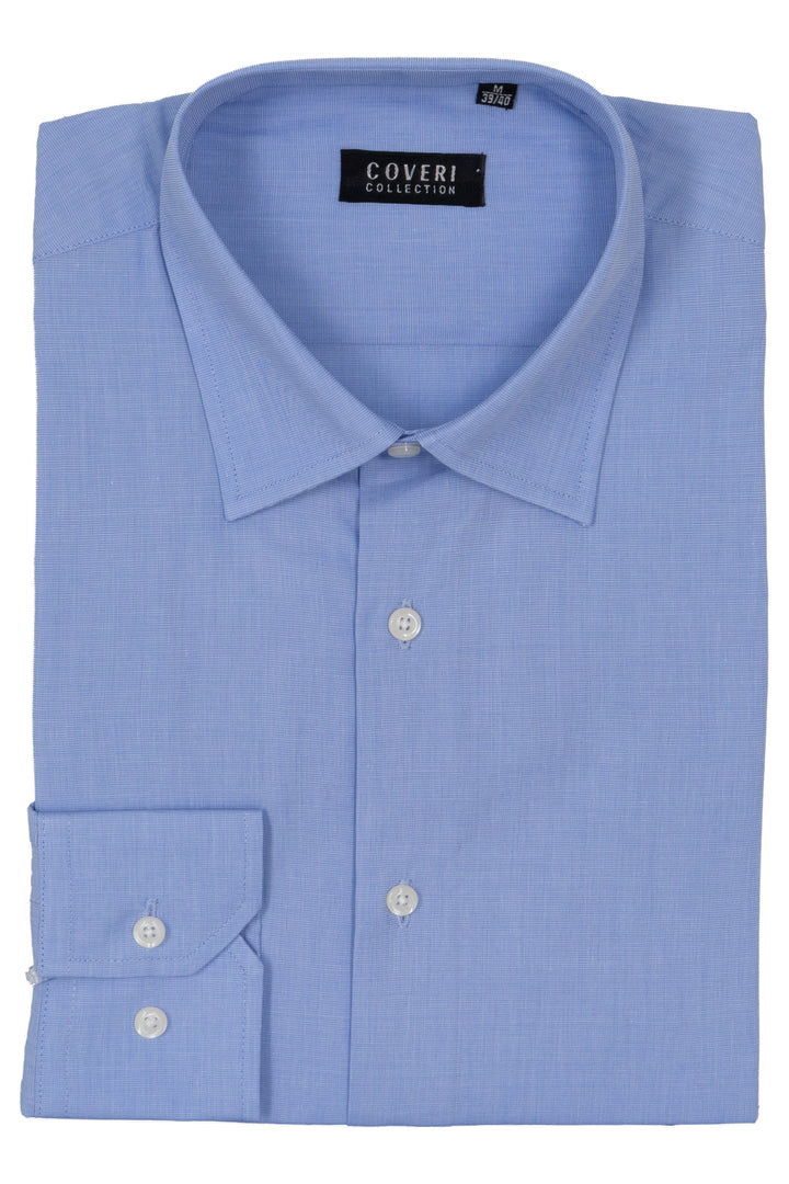 Camicia Coveri Collection collo classico in puro cotone fil a fil