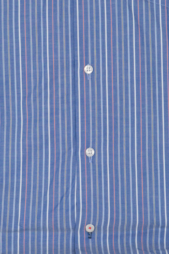 Camicia Coveri Collection button down in puro cotone fantasia