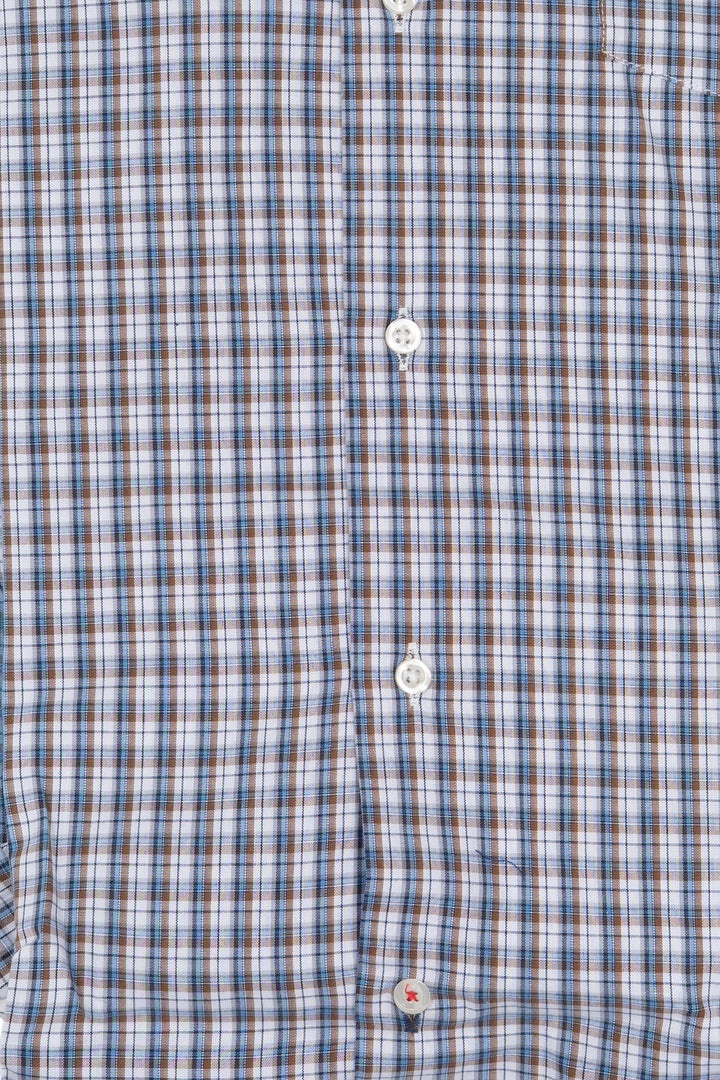 Camicia Coveri Collection button down in puro cotone fantasia