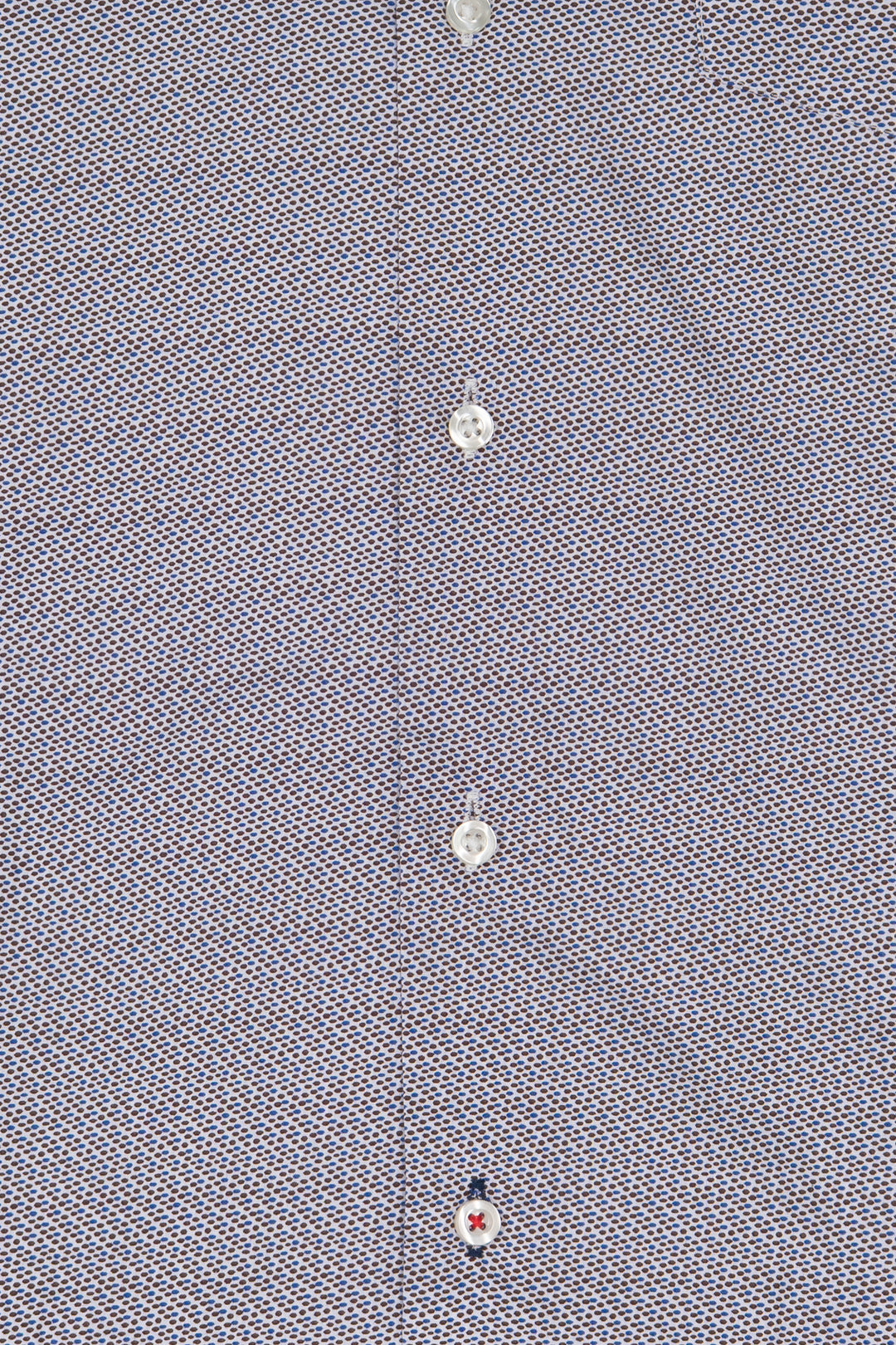 Camicia uomo Coveri Collection in cotone fantasia con logo ricamato sul petto e vestibilità slim fit