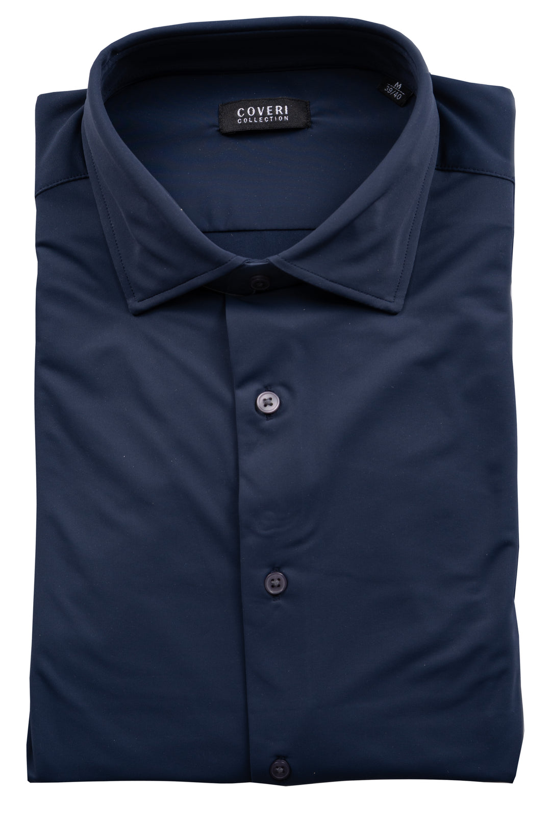 Camicia manica lunga stretch comfort stiro facile tinta unita
