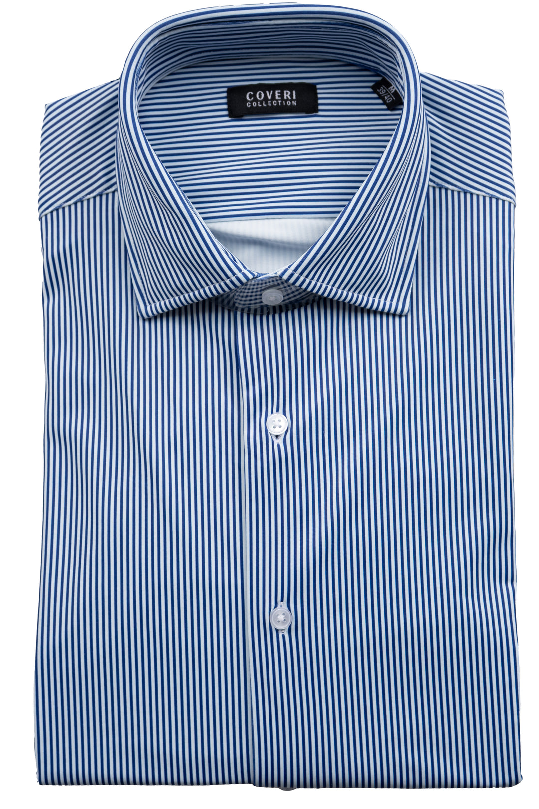 Camicia manica lunga stretch comfort stiro facile a righe