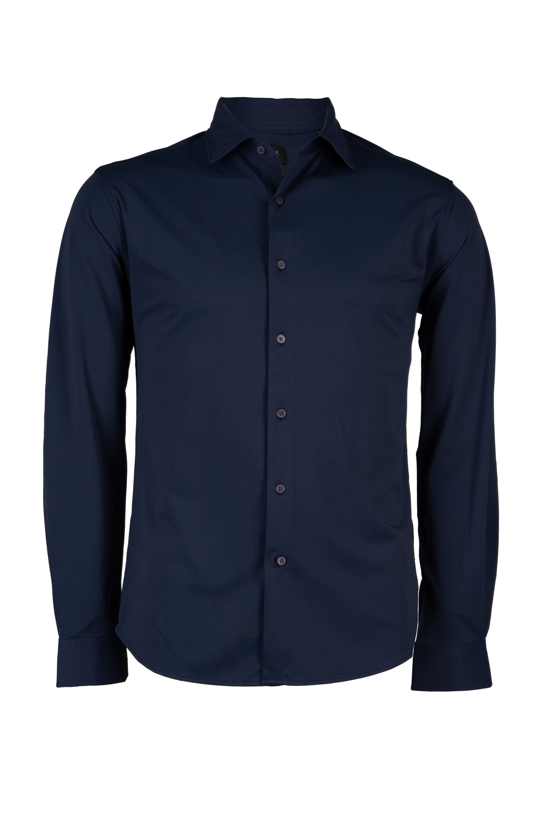 Camicia manica lunga stretch comfort stiro facile tinta unita