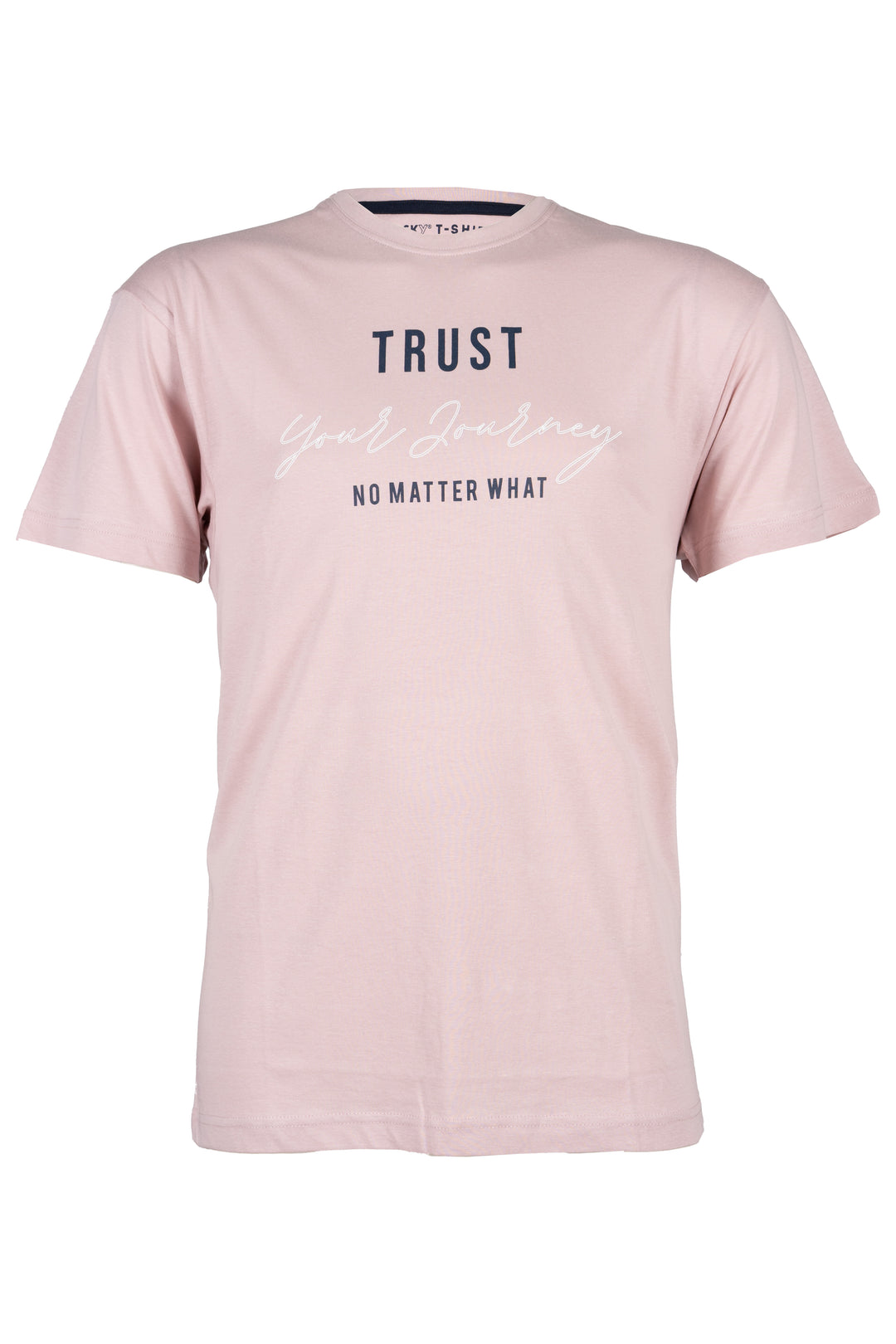 T-shirt girocollo uomo Coveri Collection tinta unita con stampa grande sul petto e parasudore in contrasto in puro cotone jersey