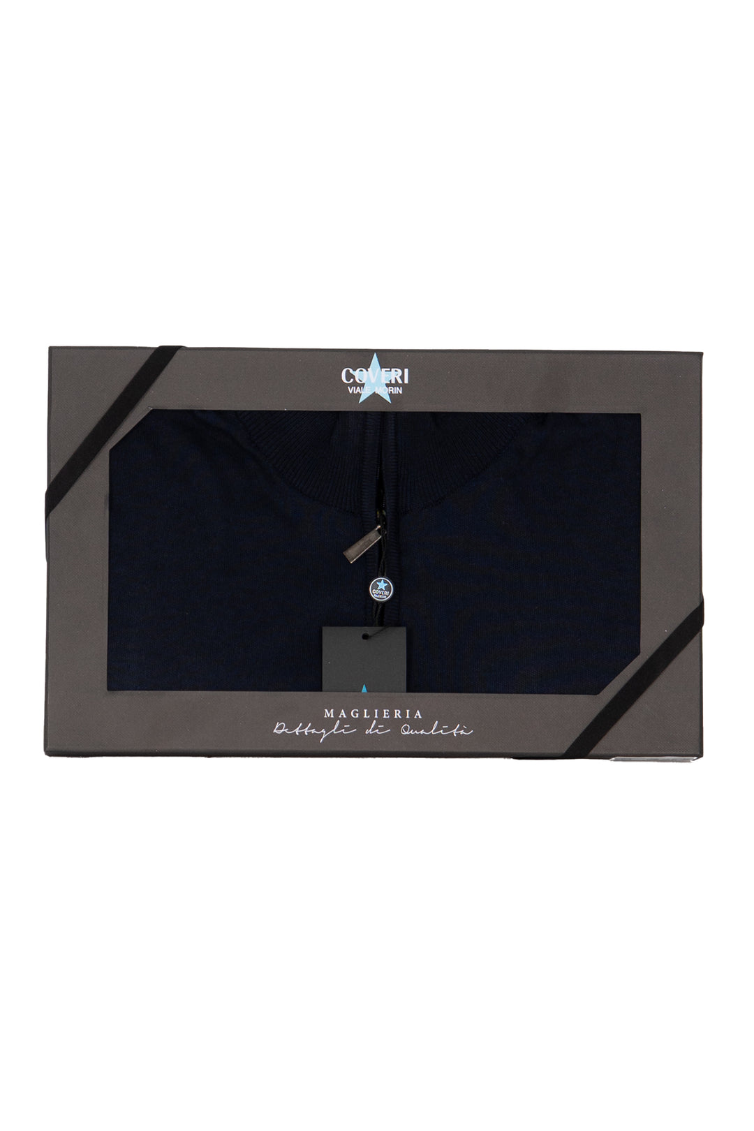 Pullover uomo mezza zip in scatola regalo