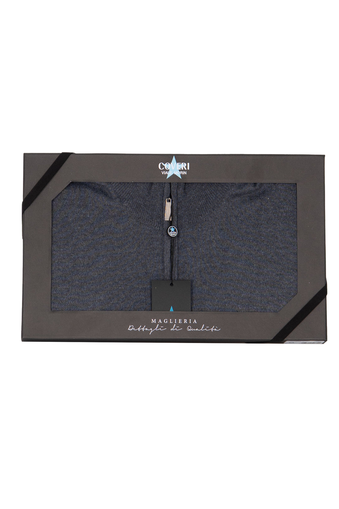 Pullover uomo mezza zip in scatola regalo