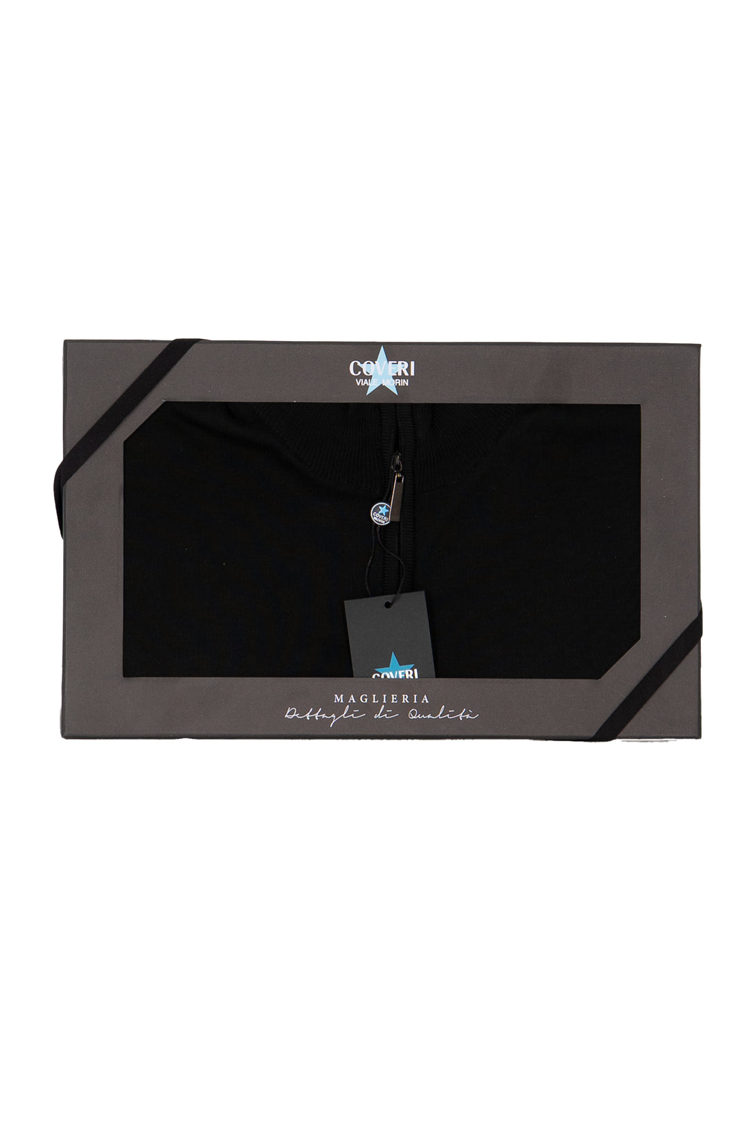 Pullover uomo mezza zip in scatola regalo