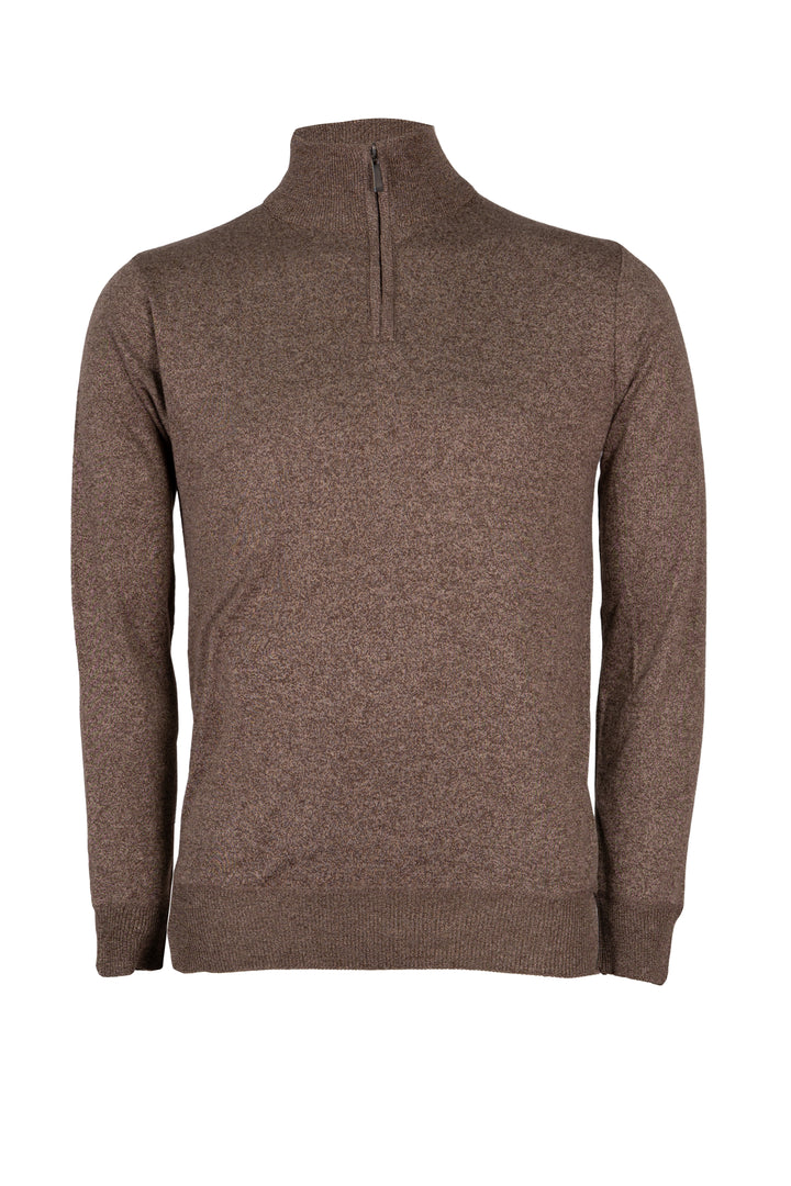 Pullover uomo mezza zip in scatola regalo