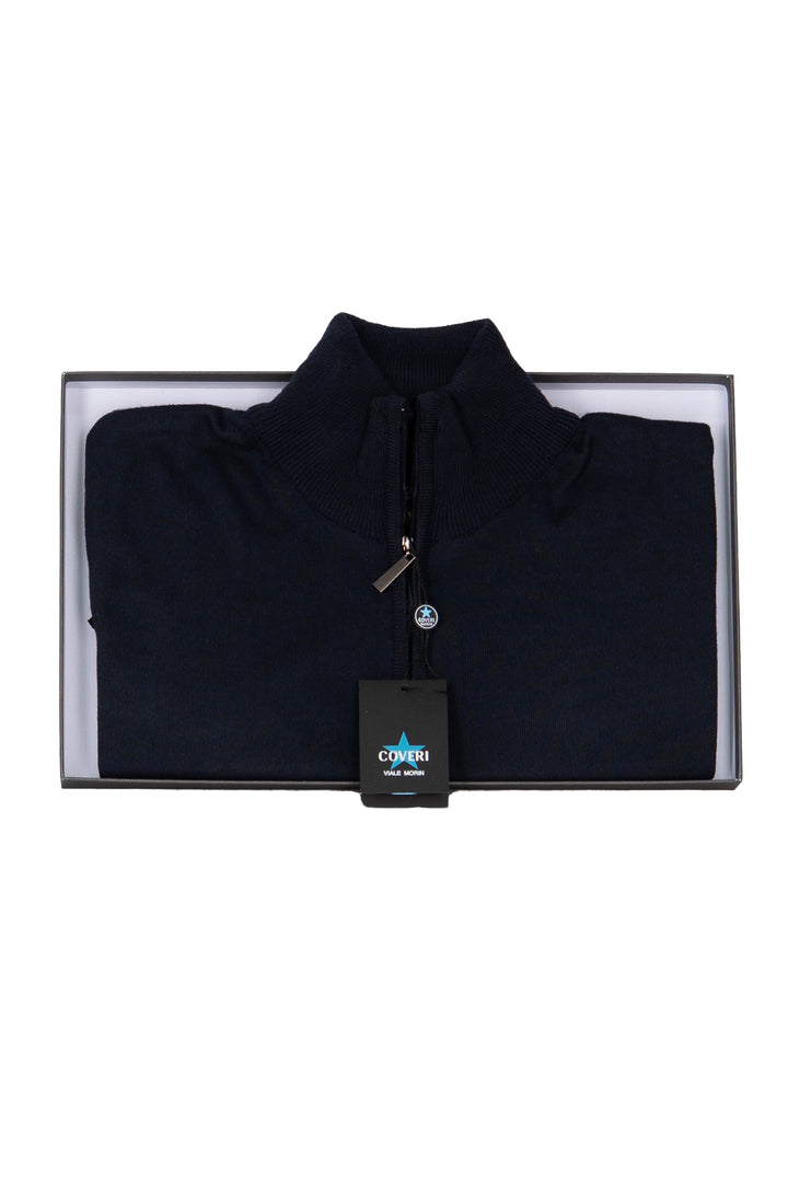 Pullover uomo mezza zip in scatola regalo