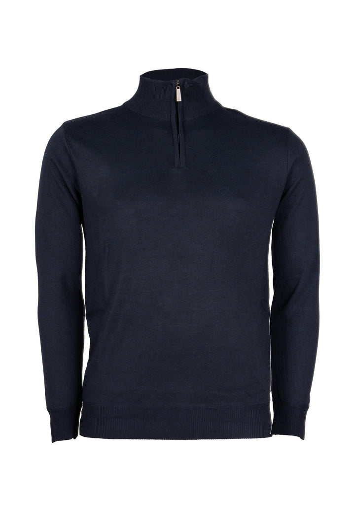 Pullover uomo mezza zip in scatola regalo