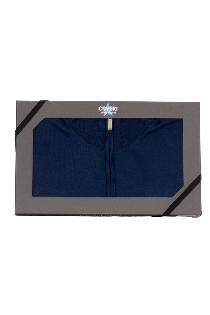 Pullover uomo mezza zip in scatola regalo