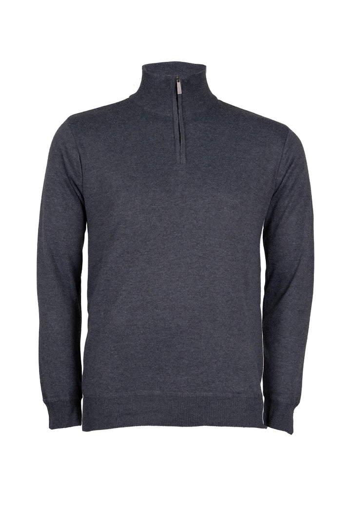 Pullover uomo mezza zip in scatola regalo