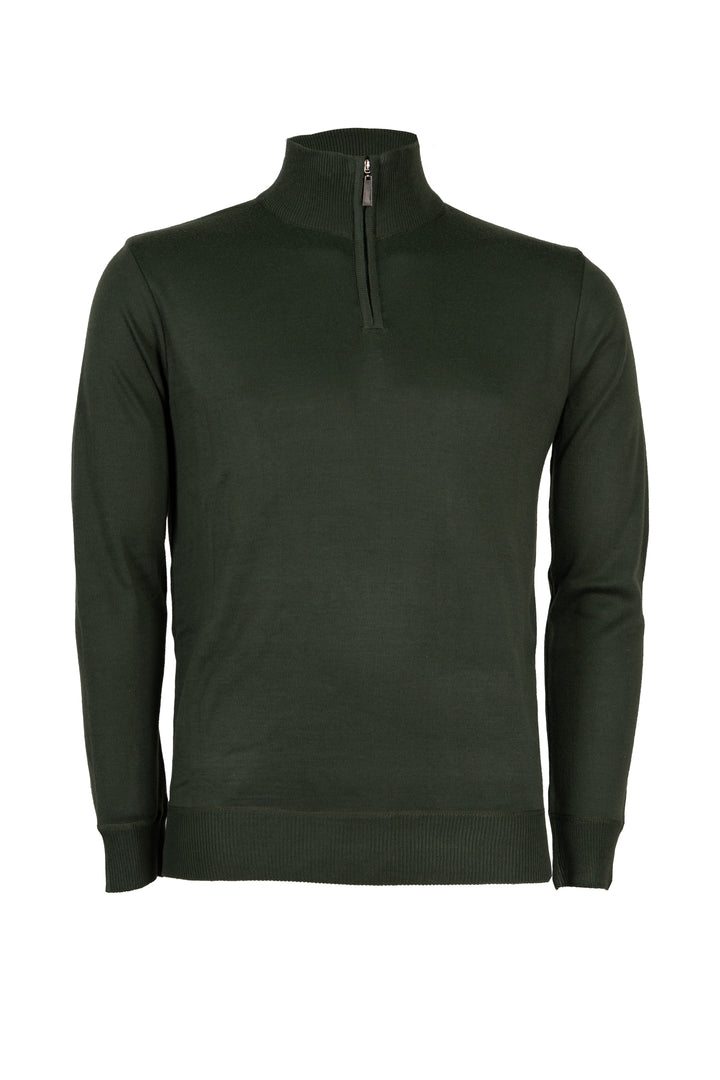 Pullover uomo mezza zip in scatola regalo