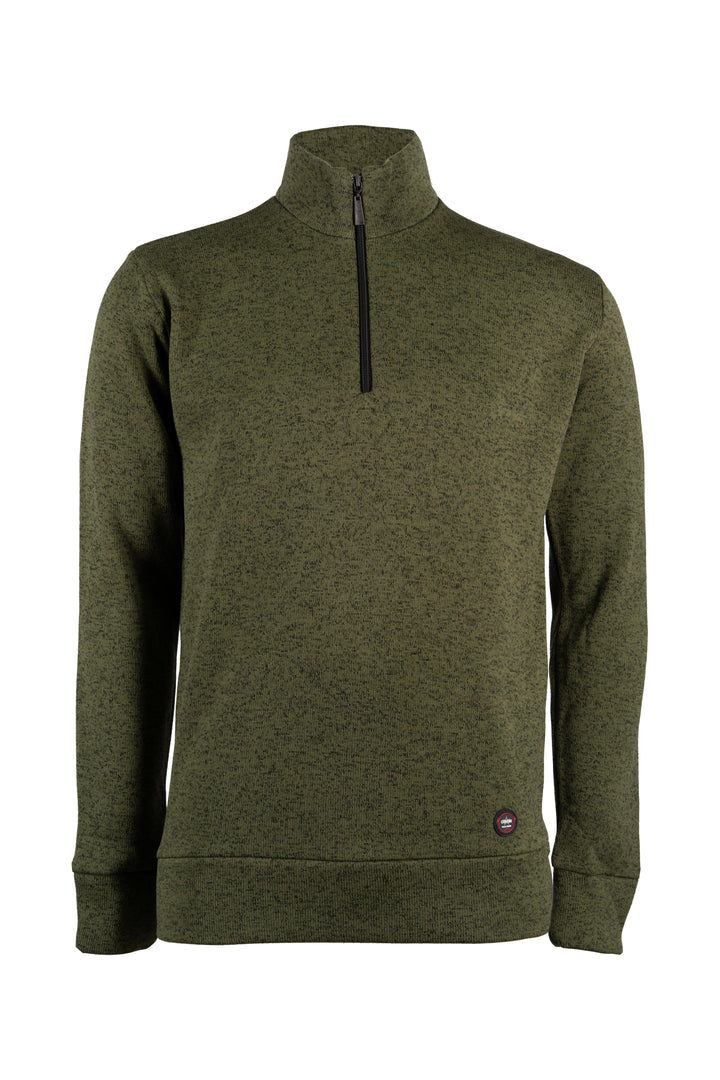Felpa uomo Coveri Contemporary mezza zip collo in piedi