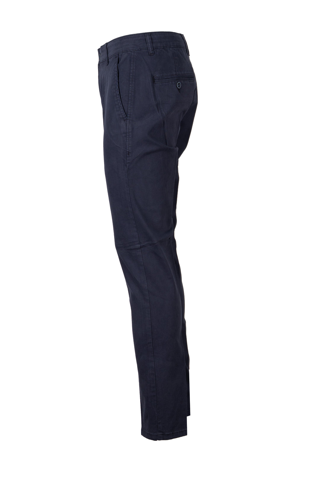 Pantalone uomo tasca america in twill con vestibilità slim fit