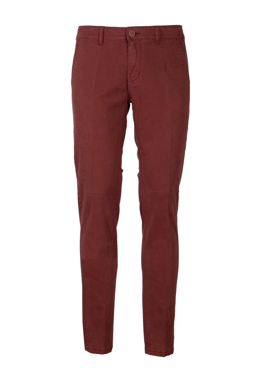 Pantalone uomo tasca america in twill con vestibilità slim fit