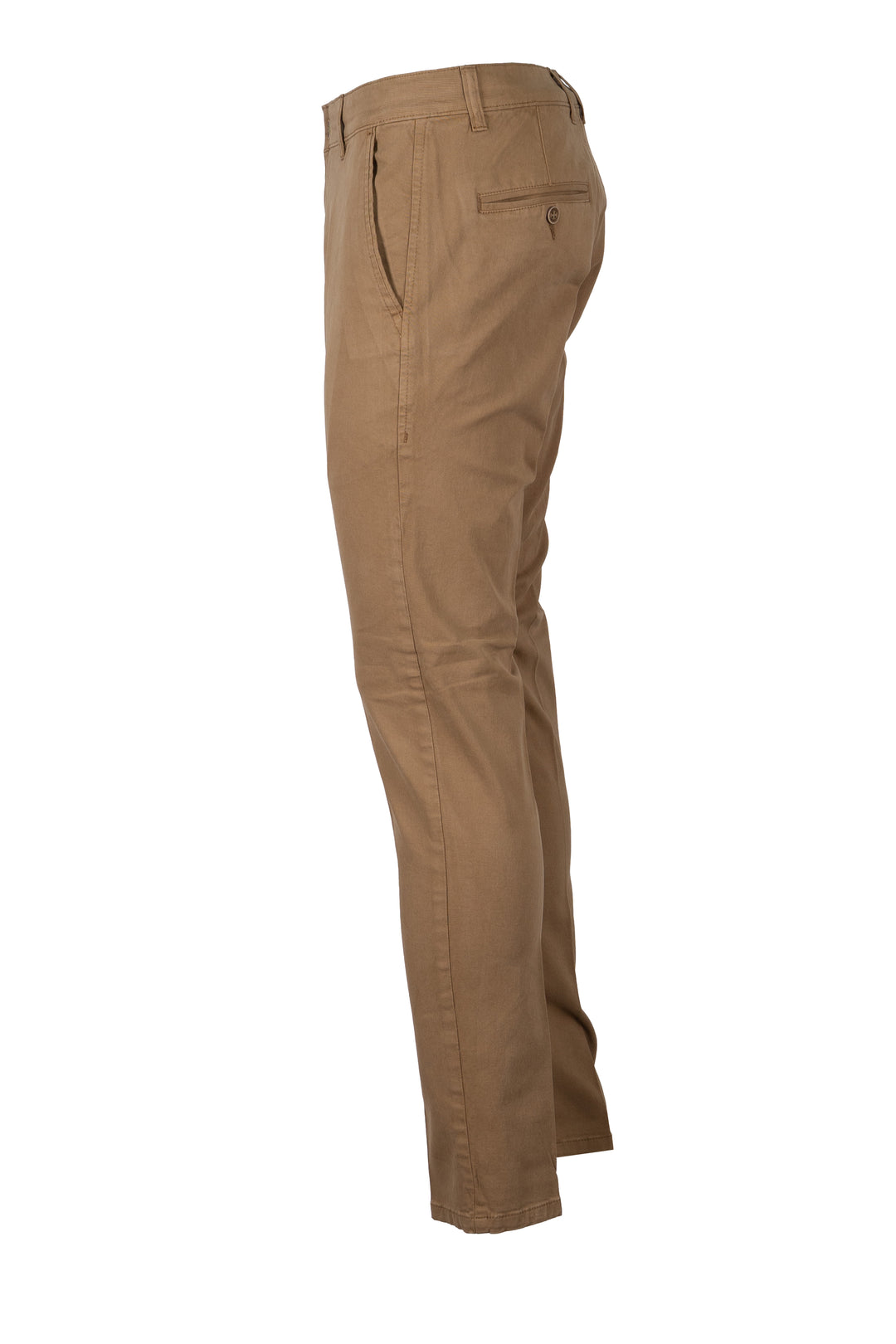 Pantalone uomo tasca america in twill con vestibilità slim fit