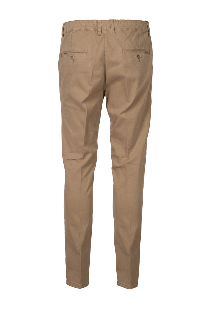Polo Classica e Pantalone Beige Elasticizzato