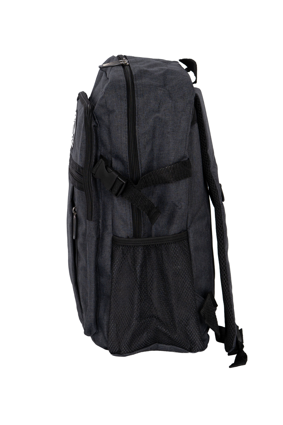Zaino multitasche Bordlite con doppio scomparto, tasche con zip e porta borraccia
