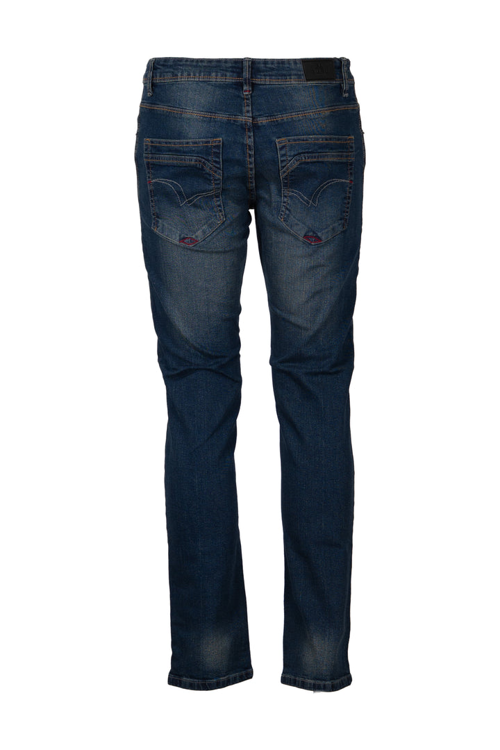 Jeans Guru uomo 5 tasche elasticizzato con vestibilità slim fit