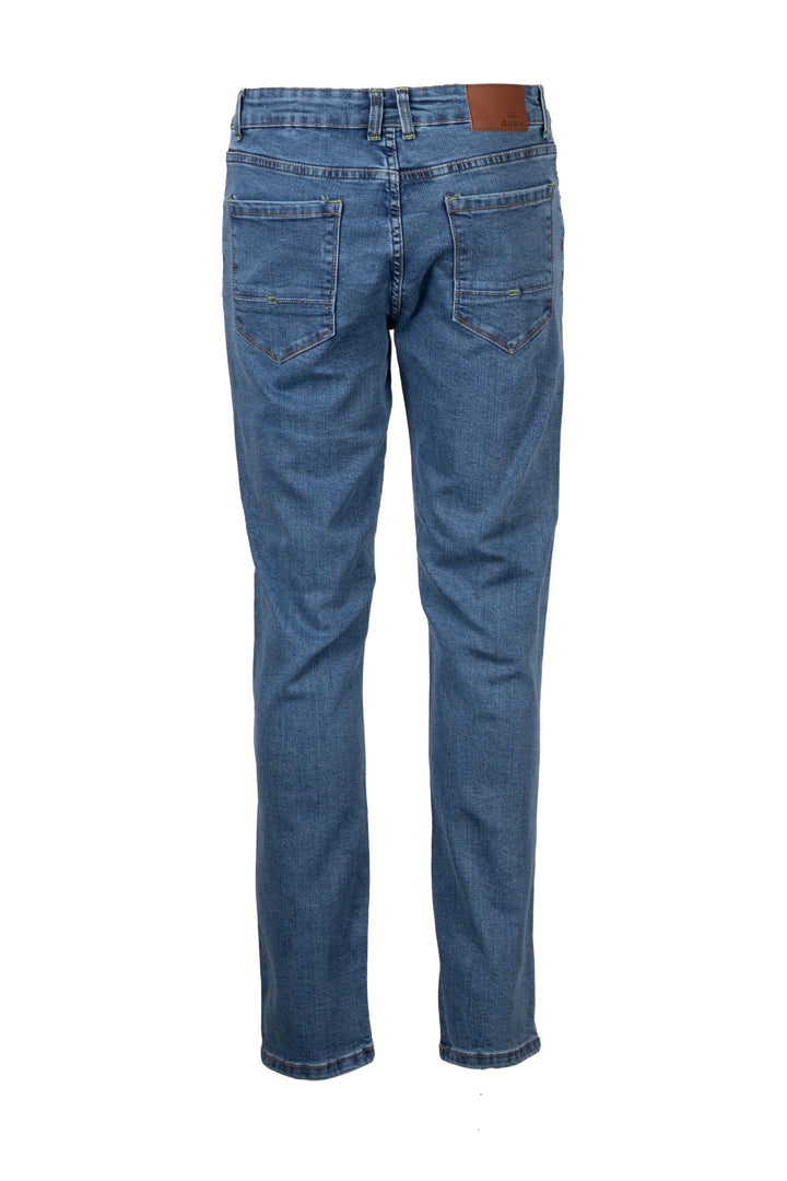 Jeans uomo Guru 5 tasche in denim elasticizzato