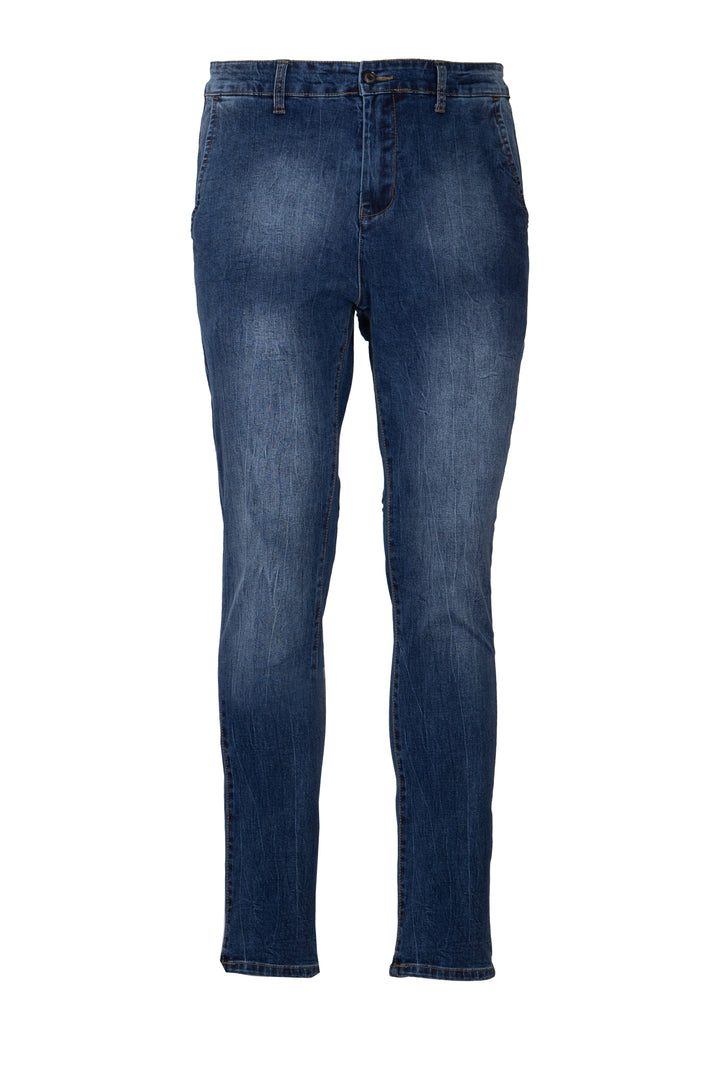 Jeans uomo Guru tasca america elasticizzato con vestibilità slim fit