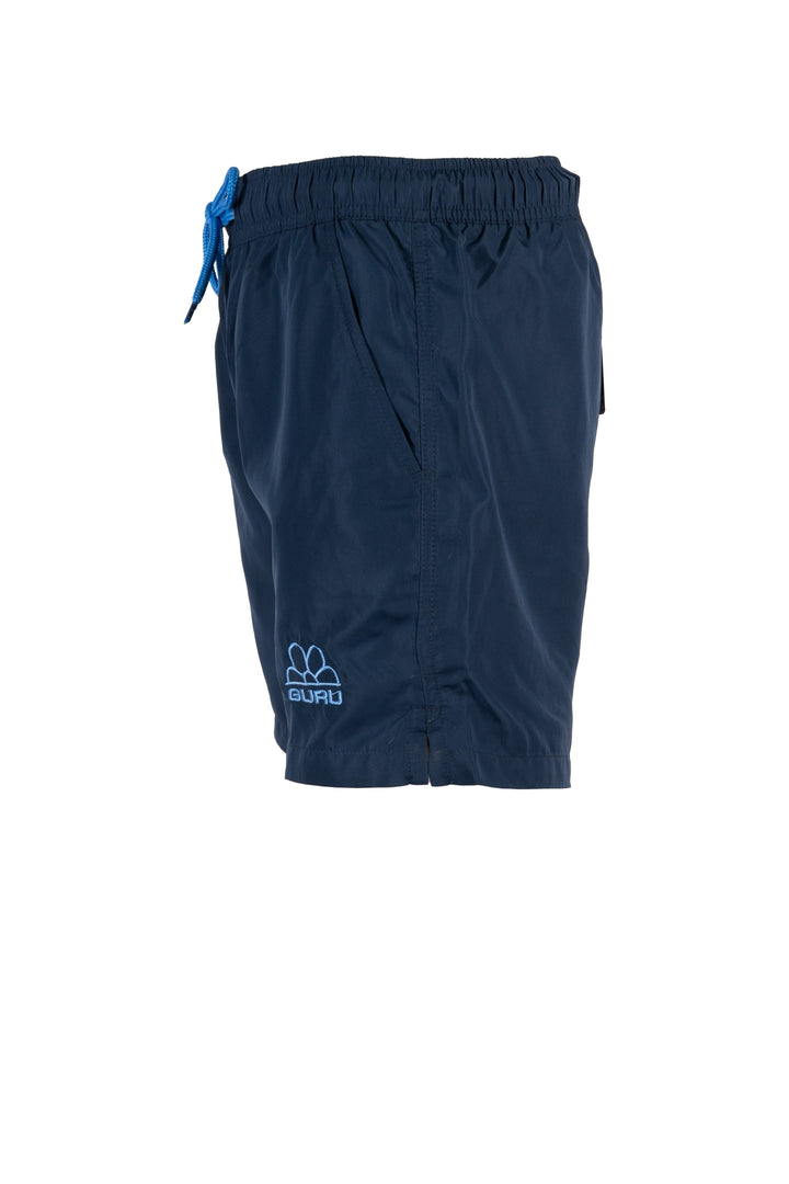 Boxer mare Guru in colori fluo con ricamo e laccetti in contrasto