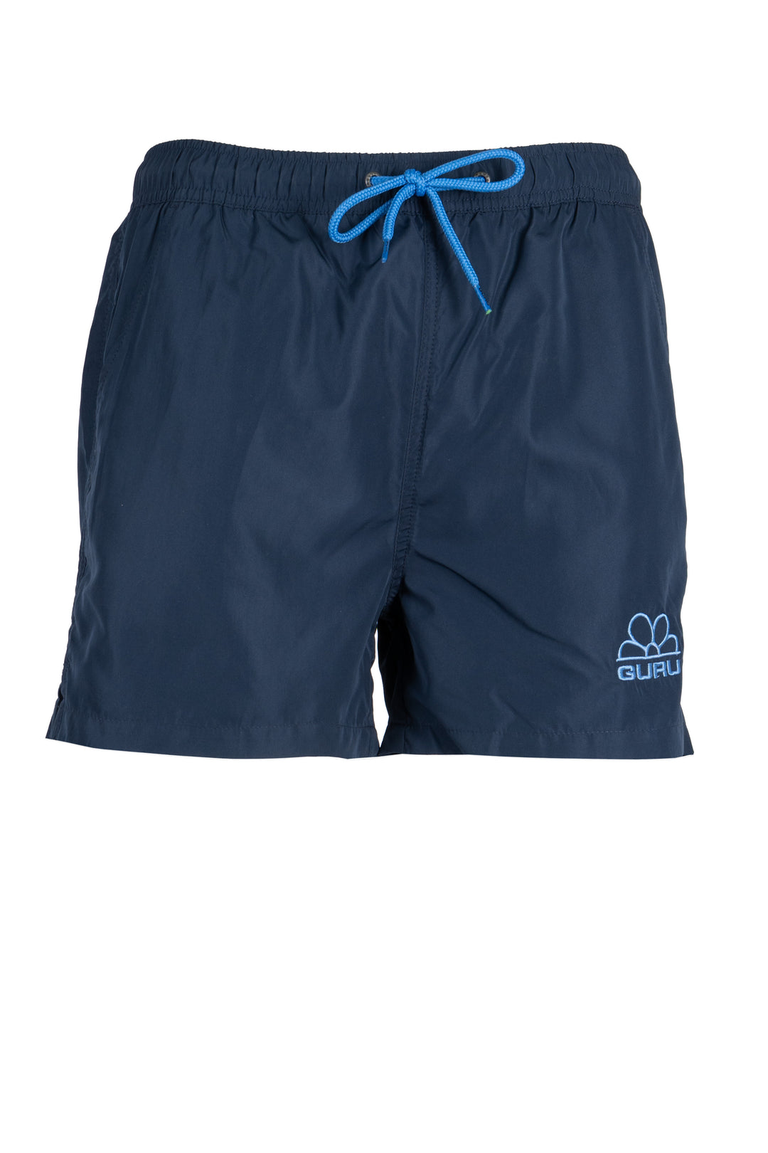 Boxer mare Guru in colori fluo con ricamo e laccetti in contrasto
