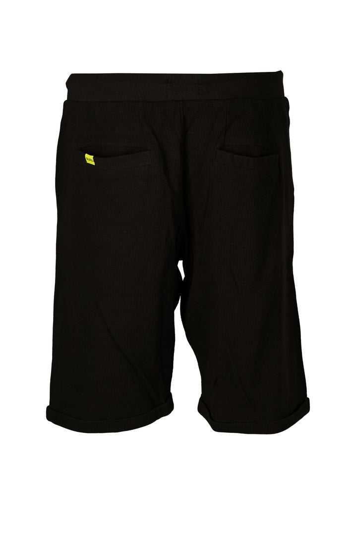 Completo Sportivo Uomo con Bermuda in Cotone Waffle e T-shirt Girocollo