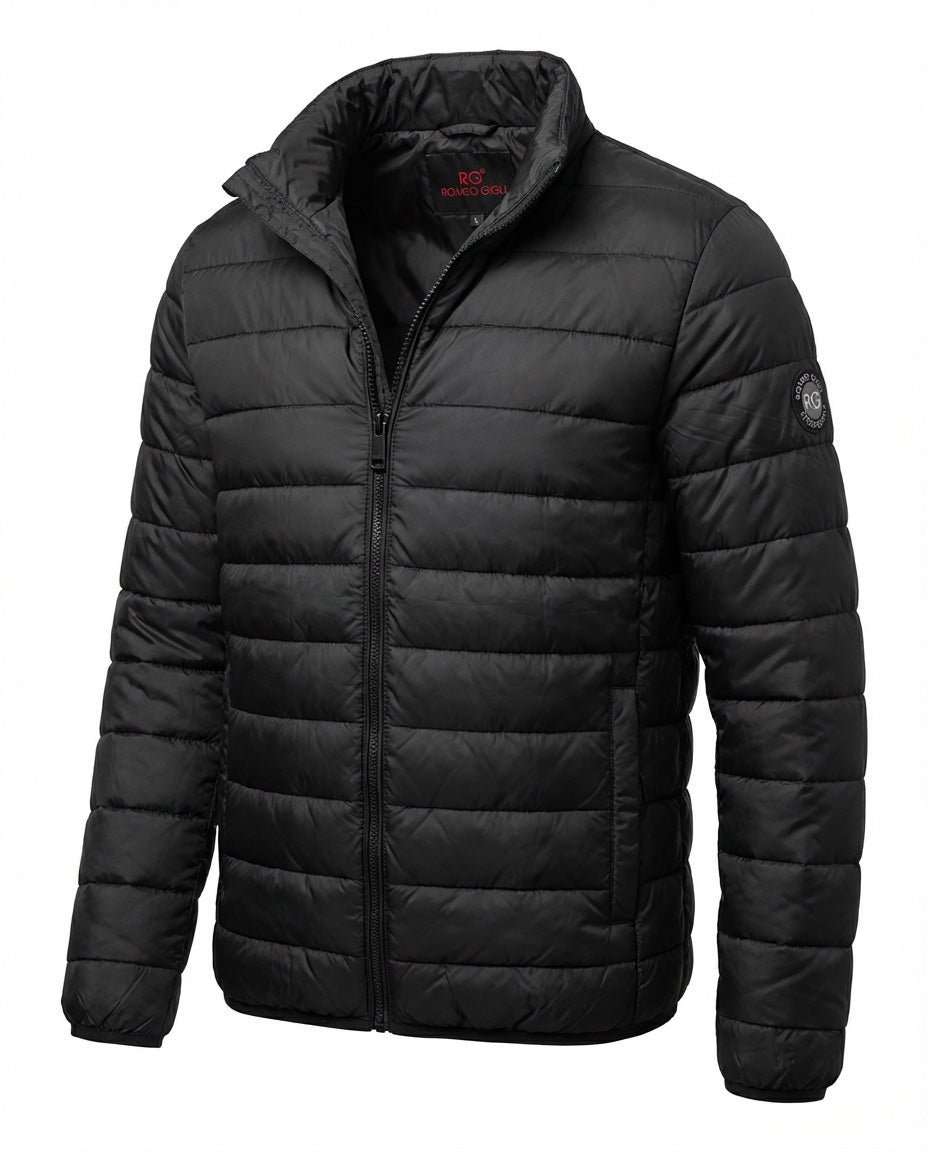 Giubbino uomo Romeo Gigli imbottito 110 gr richiudibile in sacca