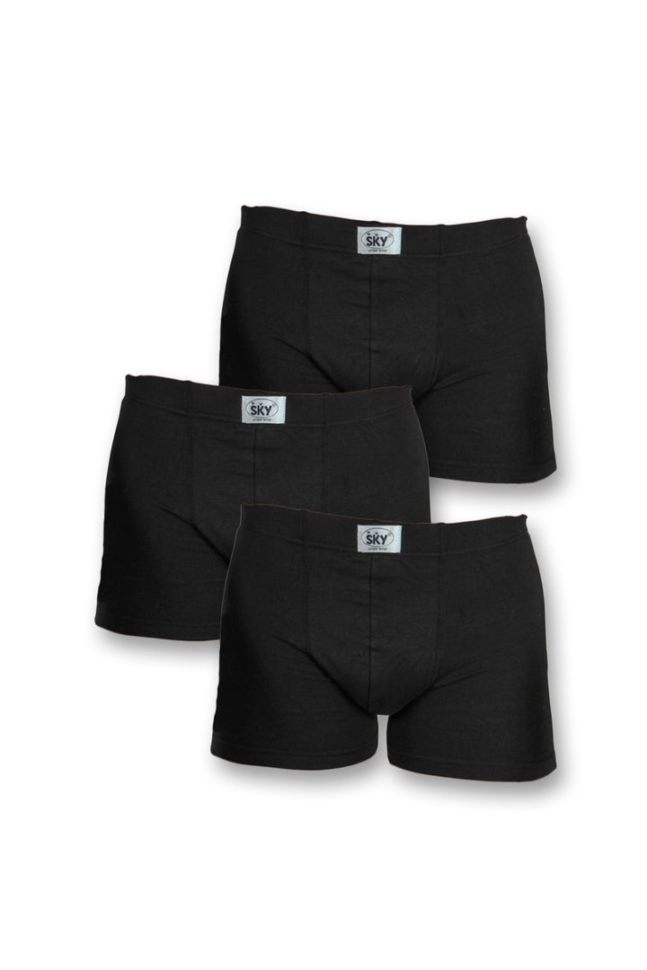Set di 3 boxer da uomo in cotone