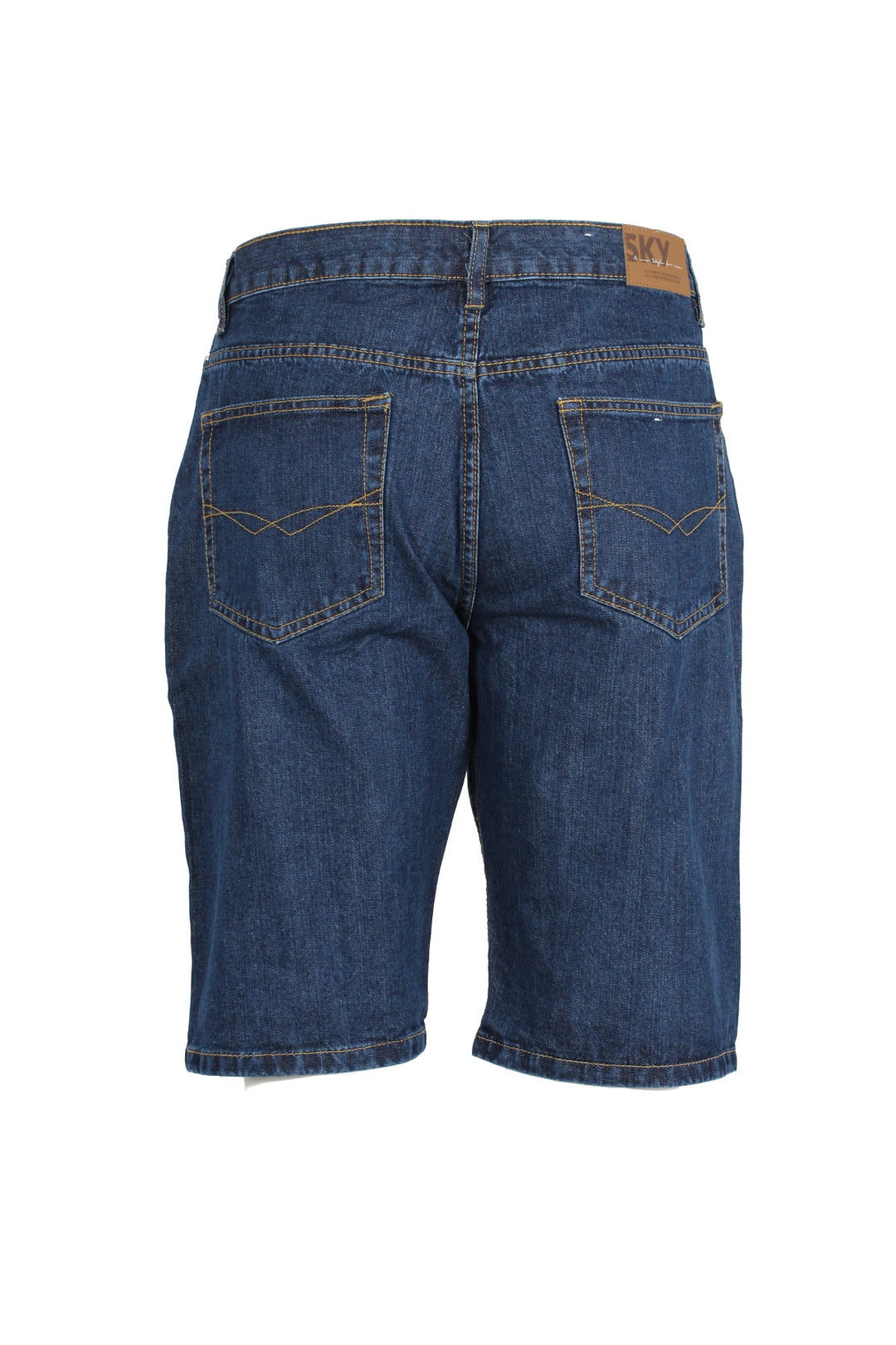 Bermuda jeans classic middle blue