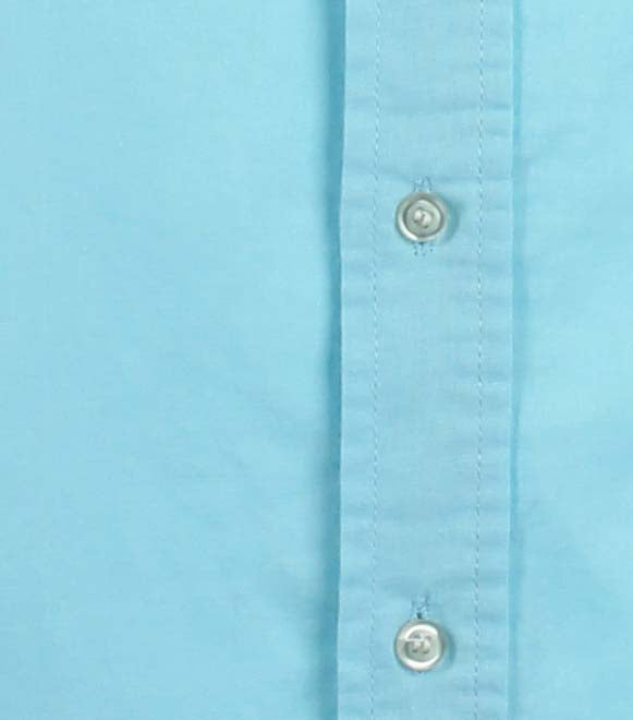 Camicia misto lino button down