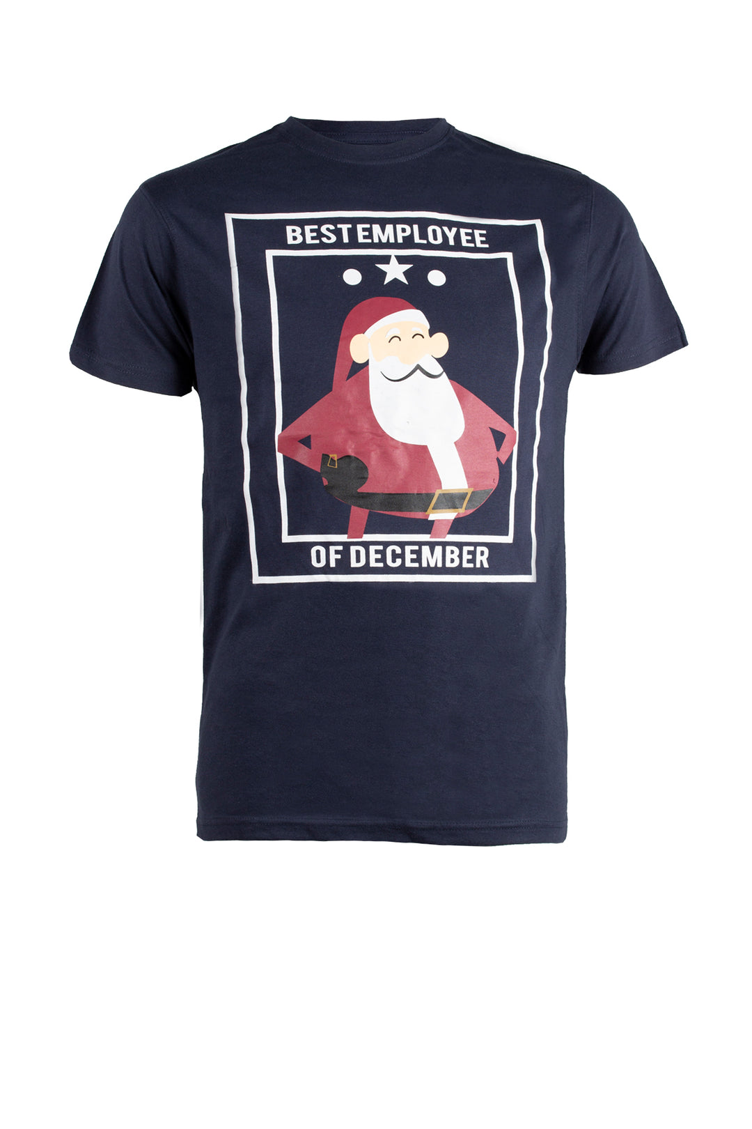 T-Shirt uomo Santa Claus blu